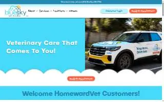 Dr. Wendy Koppel - Homeward Vet Mobile Veterinary Services website