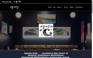 Apollo Grill website