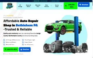 Prowheels Auto Repair & Mechanics - Bethlehem, PA website