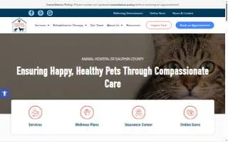 Animal Hospital of Dauphin County website