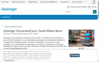 Geisinger ConvenientCare+ South Wilkes Barre