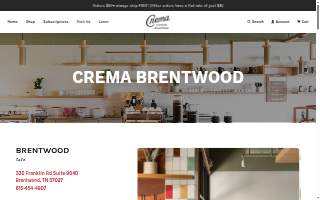 Crema and Bloom