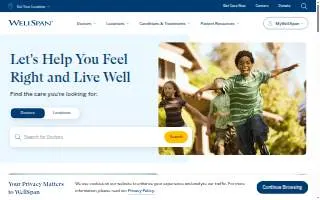WellSpan Family Medicine - Roosevelt Ave website