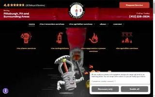 Pittsburgh Fire Sprinkler website