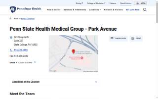 Penn State Health Medical Group - Park Avenue