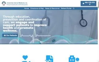 University Internal Medicine of Pawtucket website