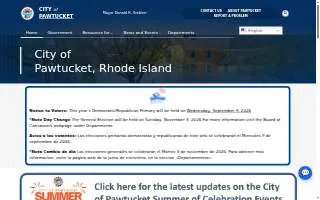 Pawtucket Concrete & Masonry website