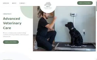 Grand Oaks Animal Hospital website