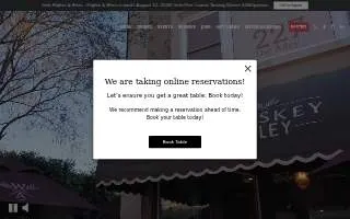 Whiskey Alley website