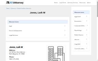Jones Lark W website