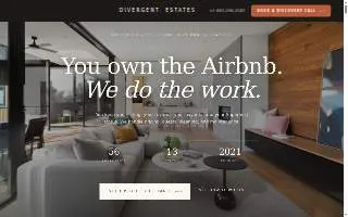 Divergent Estates website