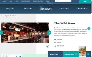 The Wild Hare of Brookings website