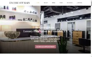 Encore Off Main website