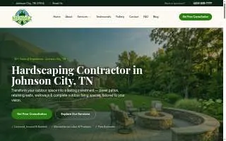Mendez Hardscaping website