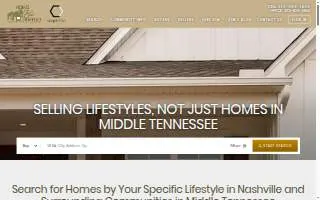 Homes by Kim Blanton and simpliHŌM Hendersonville TN website