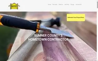 Cross Driven Construction website