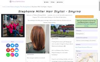 Stephanie Miller. Platinum Beauty Studio