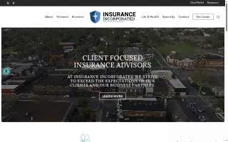 Insurance Incorporated of Cleveland website