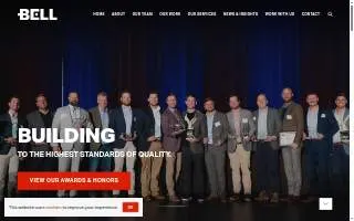 BELL Construction website
