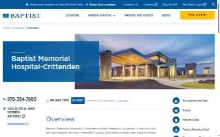 Baptist Medical Group-Memphis Internal Medicine website