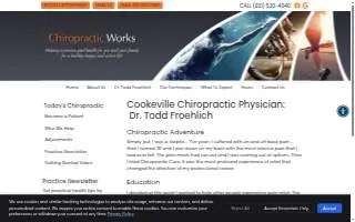 Chiropractic Works - Dr Todd Froehlich website