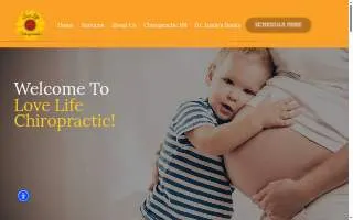Love Life Chiropractic website