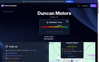 DUNCAN MOTORS