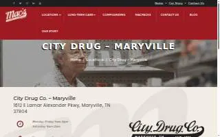 City Drug of Maryville website