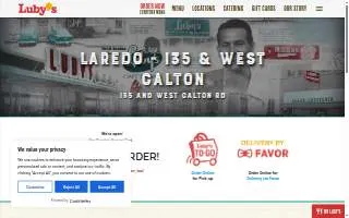 Luby's of Laredo website