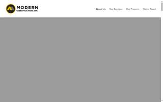 Modern Construction, Inc.