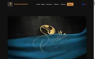 Peralta Chiropractic Garland website