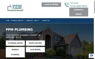 PPM Plumbing website