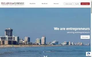 De La Rosa & Company, CPA's website
