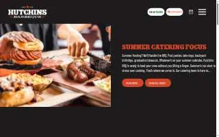 Hutchins BBQ website