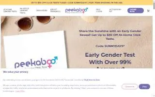 Peekaboo Lounge website