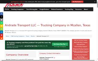 Andrade Transport LLC