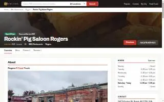 Saloon Door West website
