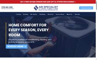 Air Specialist Air Conditioning & Plumbing