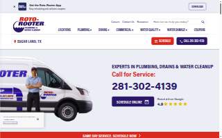 Roto-Rooter Plumbing & Water Cleanup of Sugar Land