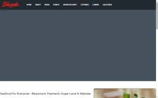 Floyds Seafood - Beaumont website