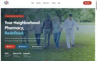 MediOAK Pharmacy website