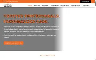 Autumn Family Dentistry - League City website