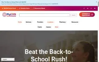 MyCHN Angleton website