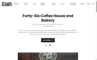 Forty Six Coffee House and Bakery
