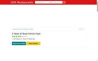 A Taste of Texas Family Food
