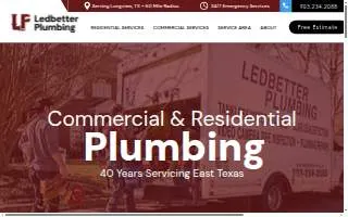 Ledbetter Plumbing website