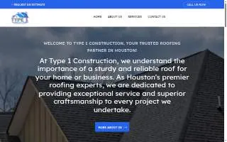 Type 1 Construction website