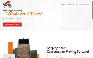 Jag Trucking Inc of Georgetown website