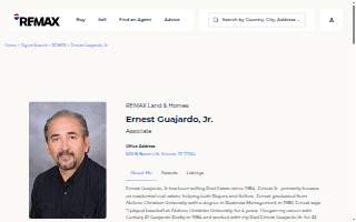 Ernest Guajardo Jr., REALTOR® at RE/MAX Land & Homes