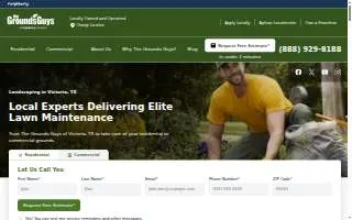 The Grounds Guys of Victoria website